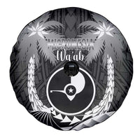 FSM Yap Day Spare Tire Cover 2025 Wa'ab Micronesia Black Color LT14 - Polynesian Pride