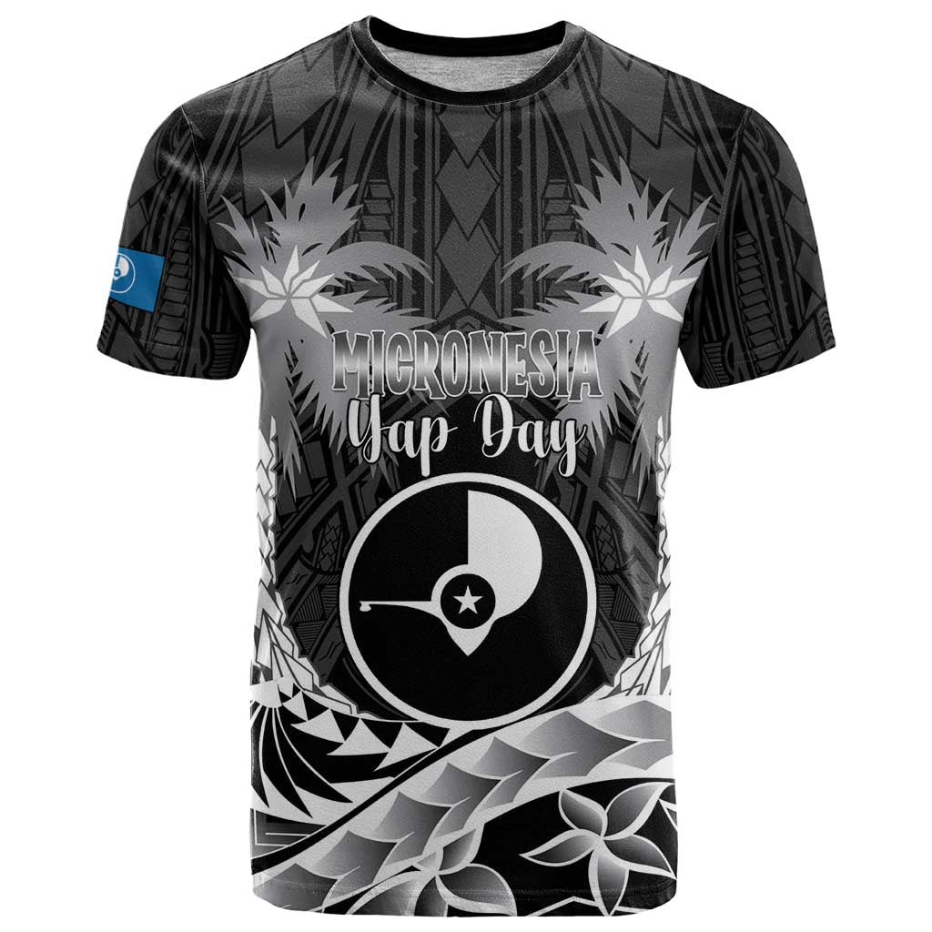 FSM Yap Day T Shirt 2025 Wa'ab Micronesia Black Color LT14 Black - Polynesian Pride