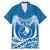 FSM Yap Day Family Matching Mermaid Dress and Hawaiian Shirt 2025 Wa'ab Micronesia Flag Color