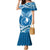 FSM Yap Day Family Matching Mermaid Dress and Hawaiian Shirt 2025 Wa'ab Micronesia Flag Color