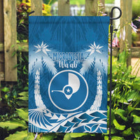 FSM Yap Day Garden Flag 2025 Wa'ab Micronesia Flag Color LT14 Garden Flag Blue - Polynesian Pride