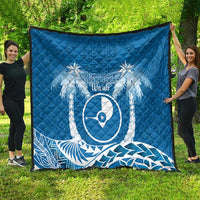 FSM Yap Day Quilt 2025 Wa'ab Micronesia Flag Color LT14 - Polynesian Pride