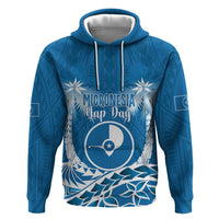 FSM Yap Day Zip Hoodie 2025 Wa'ab Micronesia Flag Color LT14 Pullover Hoodie Blue - Polynesian Pride