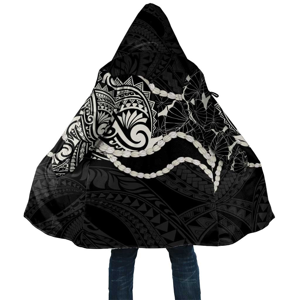 Aloha Hawaii Kalo Pikake Lei Cloak Chest Tattoo Black Hawaiian Pattern LT14 Unisex Black - Polynesian Pride