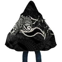 Aloha Hawaii Kalo Pikake Lei Cloak Chest Tattoo Black Hawaiian Pattern LT14 Unisex Black - Polynesian Pride