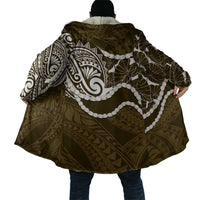Aloha Hawaii Kalo Pikake Lei Cloak Chest Tattoo Gold Hawaiian Pattern LT14 - Polynesian Pride
