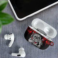 Personalised Aotearoa Bulldog AirPods Case NZ Maori Tattoo LT14 - Polynesian Pride