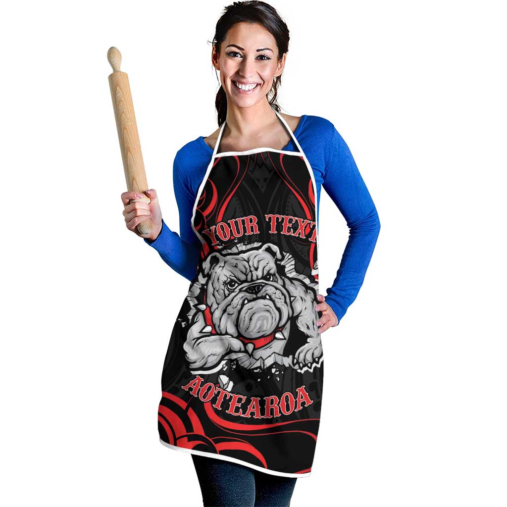 Personalised Aotearoa Bulldog Apron NZ Maori Tattoo LT14 - Polynesian Pride