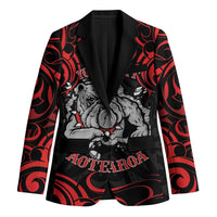 Aotearoa Bulldog Blazer NZ Maori Tattoo LT14 Unisex Red - Polynesian Pride
