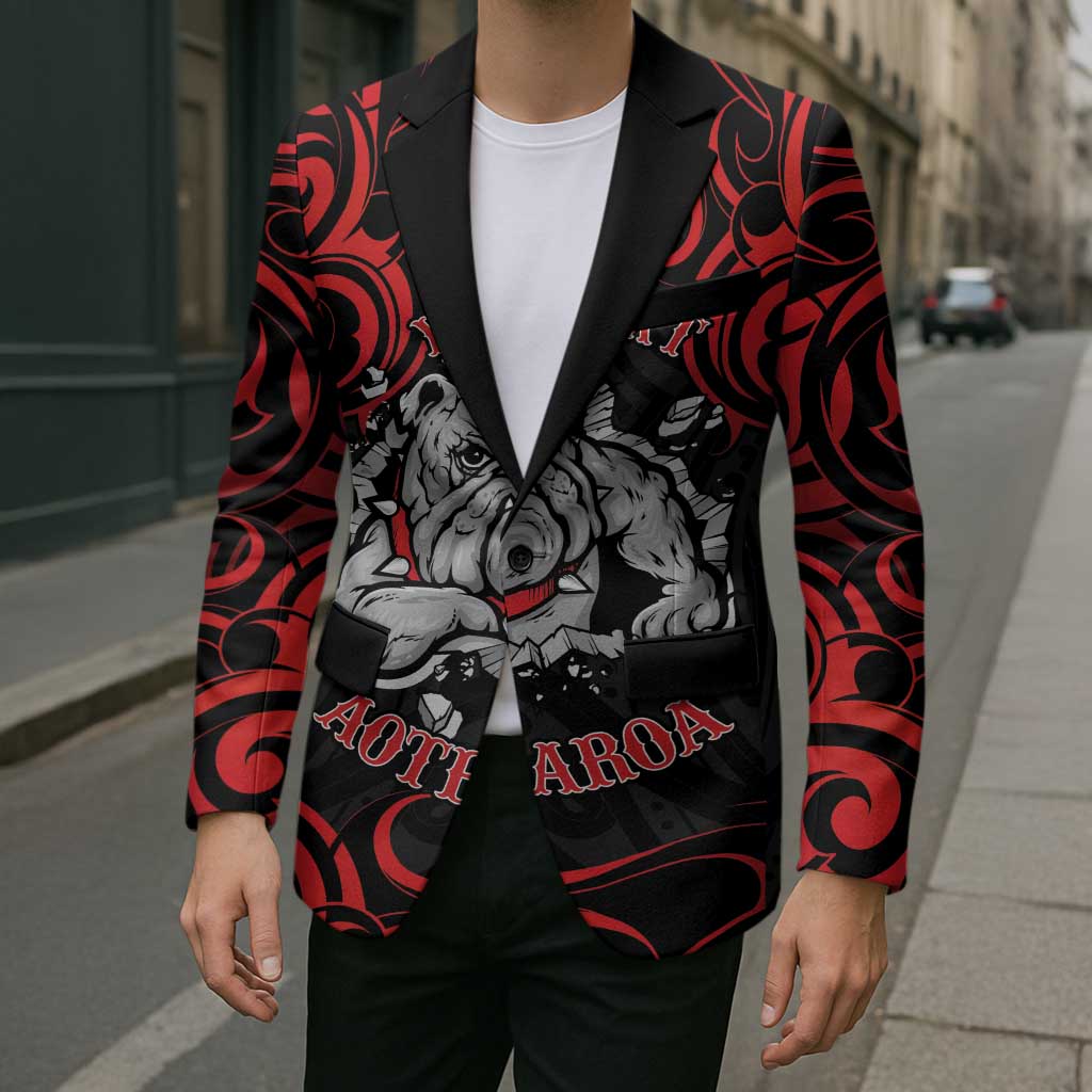 Aotearoa Bulldog Blazer NZ Maori Tattoo LT14 - Polynesian Pride