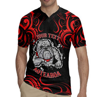 Personalised Aotearoa Bulldog Rugby Jersey NZ Maori Tattoo LT14 - Polynesian Pride