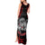 Personalised Aotearoa Bulldog Tank Maxi Dress NZ Maori Tattoo