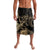 Gold Aloha Hawaii Lavalava Snorkeling With Sea Turtle Polynesian Pattern