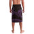 Purple Aloha Hawaii Lavalava Snorkeling With Sea Turtle Polynesian Pattern