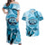 Hawaii Sea Turtle Snorkeling Is My Therapy Couples Matching Off Shoulder Maxi Dress and Hawaiian Shirt