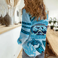 Hawaii Sea Turtle Snorkeling Is My Therapy Women Casual Shirt LT14 - Polynesian Pride