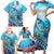 Hawaii Snorkeling Honu Turtle Family Matching Short Sleeve Bodycon Dress and Hawaiian Shirt Under The Ocean Vibes