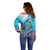 Hawaii Snorkeling Honu Turtle Off Shoulder Sweater Under The Ocean Vibes