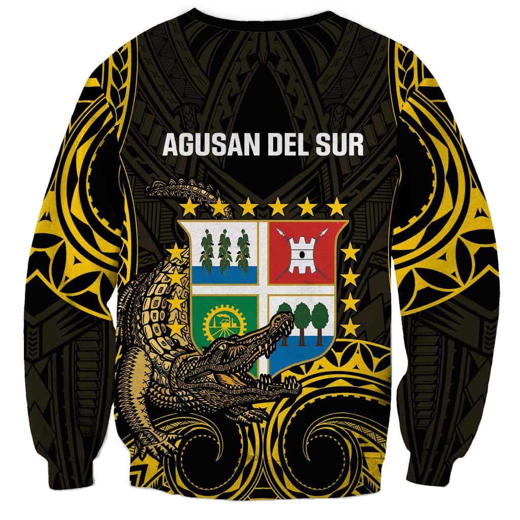 Agusan del Sur Philippines Sweatshirt Habagatang Agusan Lolong LT14 - Polynesian Pride