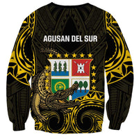 Agusan del Sur Philippines Sweatshirt Habagatang Agusan Lolong LT14 - Polynesian Pride