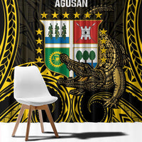 Agusan del Sur Philippines Window Curtain Habagatang Agusan Lolong LT14 - Polynesian Pride