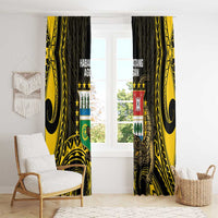 Agusan del Sur Philippines Window Curtain Habagatang Agusan Lolong LT14 - Polynesian Pride