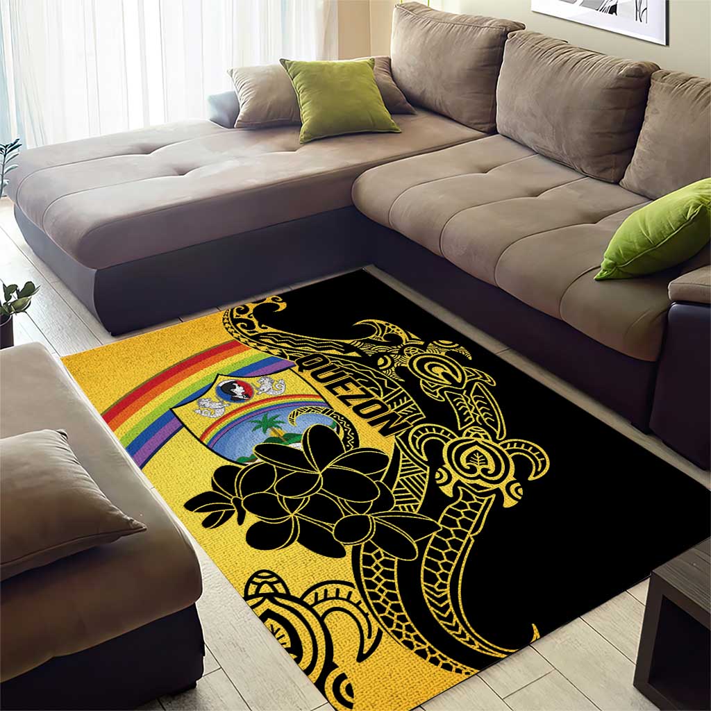 Quezon Province Area Rug Cocolandia Philippines Turtle LT14 - Polynesian Pride