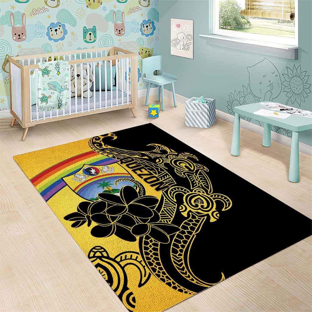 Quezon Province Area Rug Cocolandia Philippines Turtle LT14 - Polynesian Pride