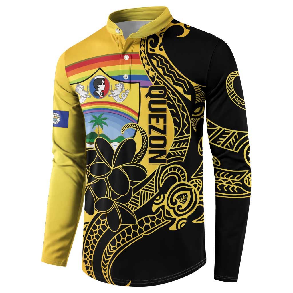 Quezon Province Button Sweatshirt Cocolandia Philippines Turtle LT14 - Polynesian Pride