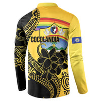 Quezon Province Button Sweatshirt Cocolandia Philippines Turtle LT14 - Polynesian Pride