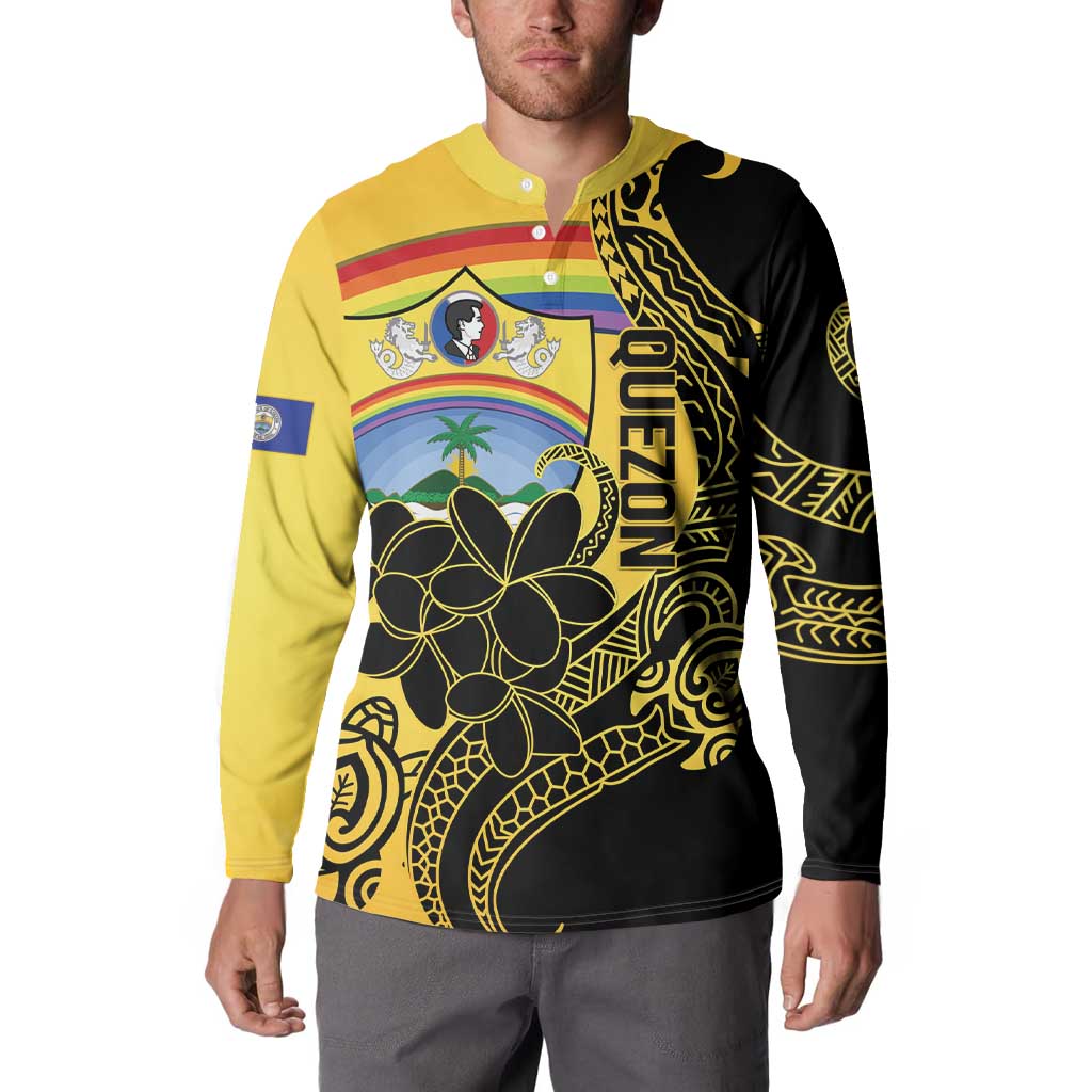 Quezon Province Button Sweatshirt Cocolandia Philippines Turtle LT14 - Polynesian Pride