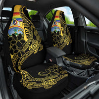 Quezon Province Car Seat Cover Cocolandia Philippines Turtle LT14 One Size Gold - Polynesian Pride
