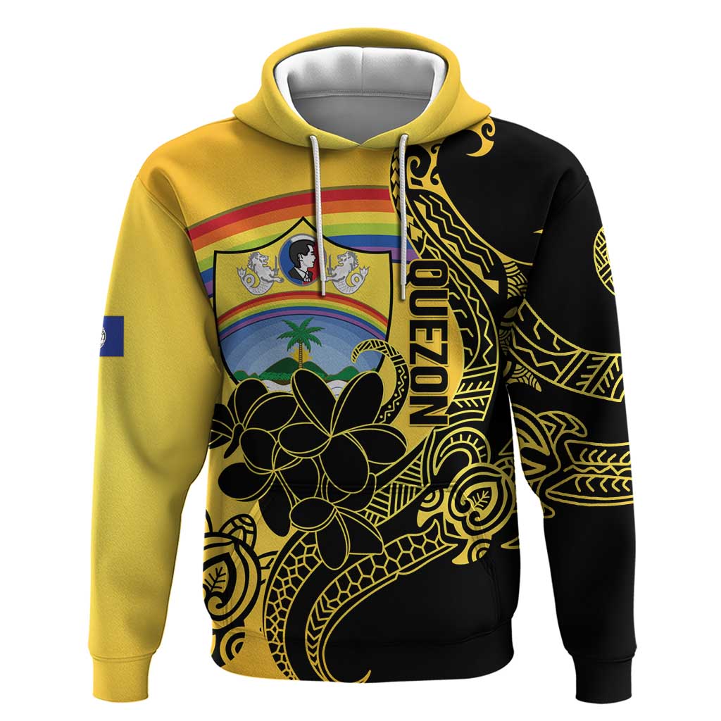 Quezon Province Hoodie Cocolandia Philippines Turtle LT14 Pullover Hoodie Gold - Polynesian Pride