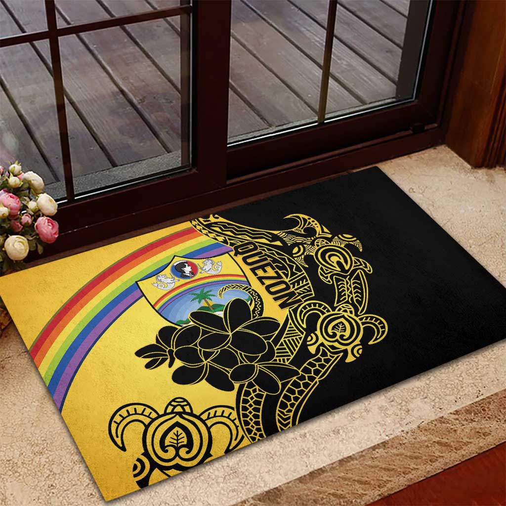 Quezon Province Rubber Doormat Cocolandia Philippines Turtle LT14 - Polynesian Pride
