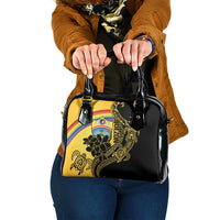 Quezon Province Shoulder Handbag Cocolandia Philippines Turtle LT14 One Size Gold - Polynesian Pride