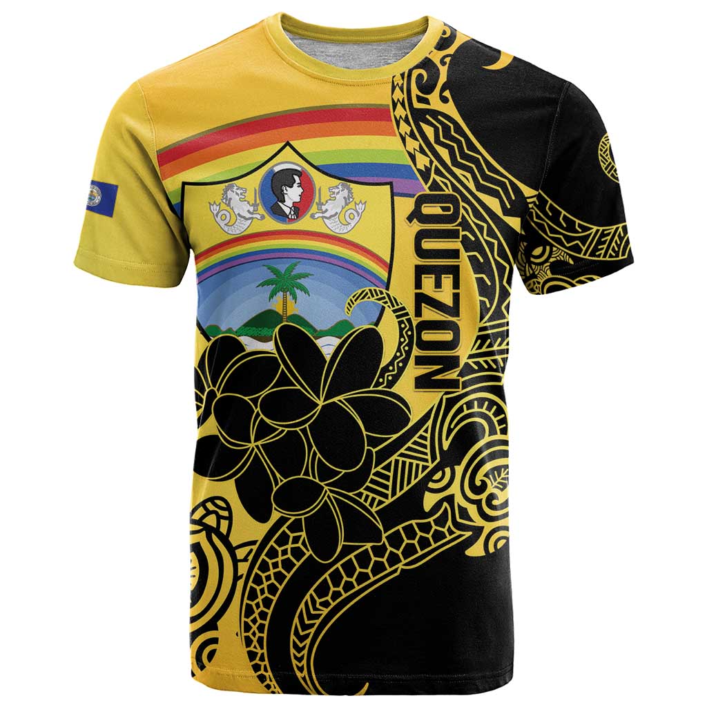 Quezon Province T Shirt Cocolandia Philippines Turtle LT14 Gold - Polynesian Pride