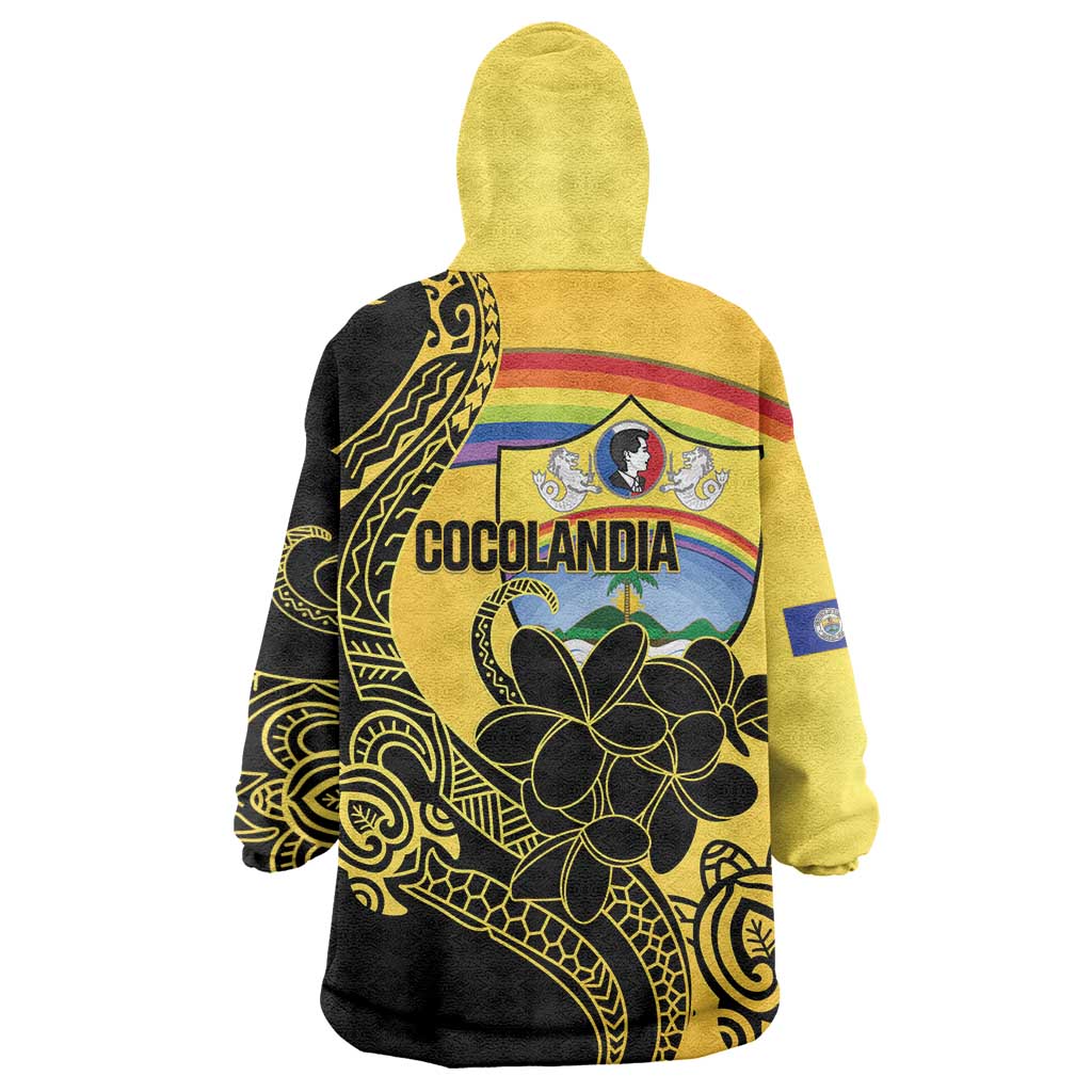 Quezon Province Wearable Blanket Hoodie Cocolandia Philippines Turtle LT14 - Polynesian Pride