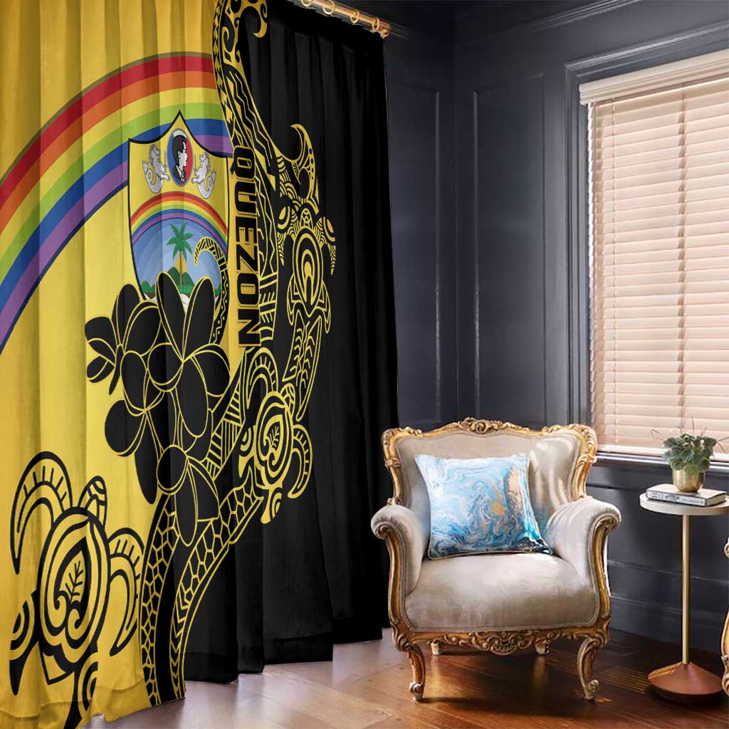 Quezon Province Window Curtain Cocolandia Philippines Turtle LT14 - Polynesian Pride