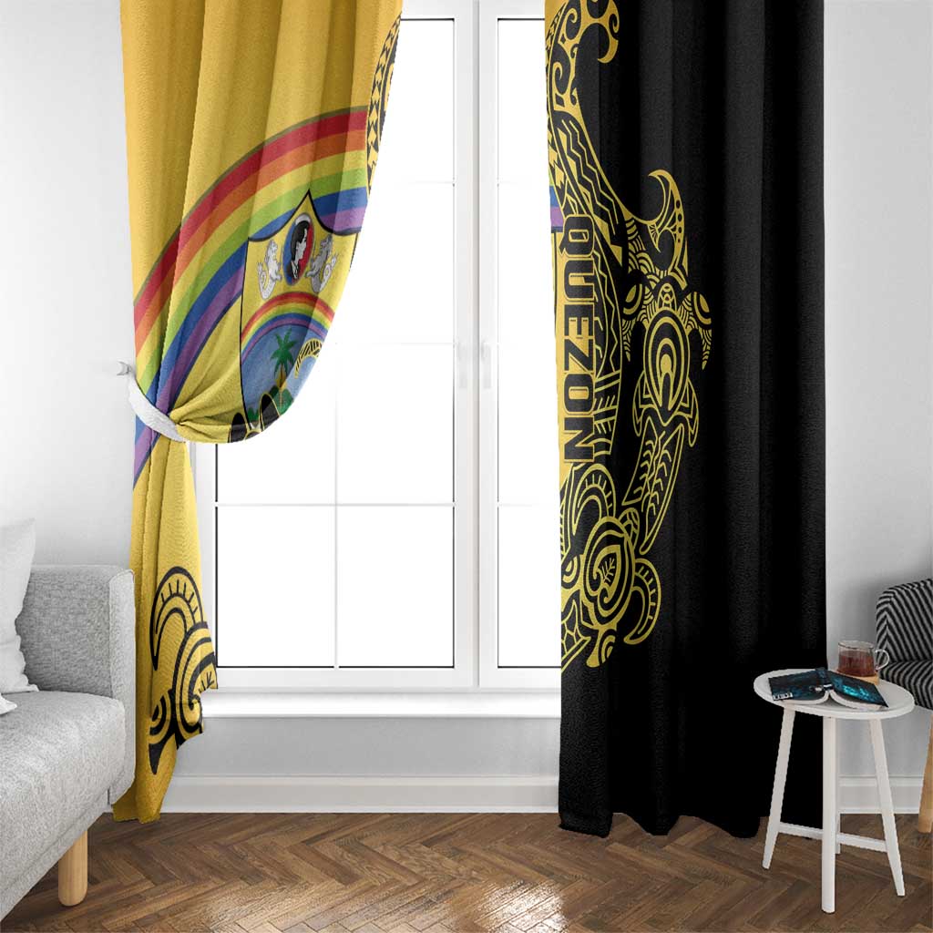 Quezon Province Window Curtain Cocolandia Philippines Turtle LT14 - Polynesian Pride