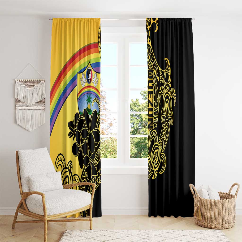 Quezon Province Window Curtain Cocolandia Philippines Turtle LT14 - Polynesian Pride