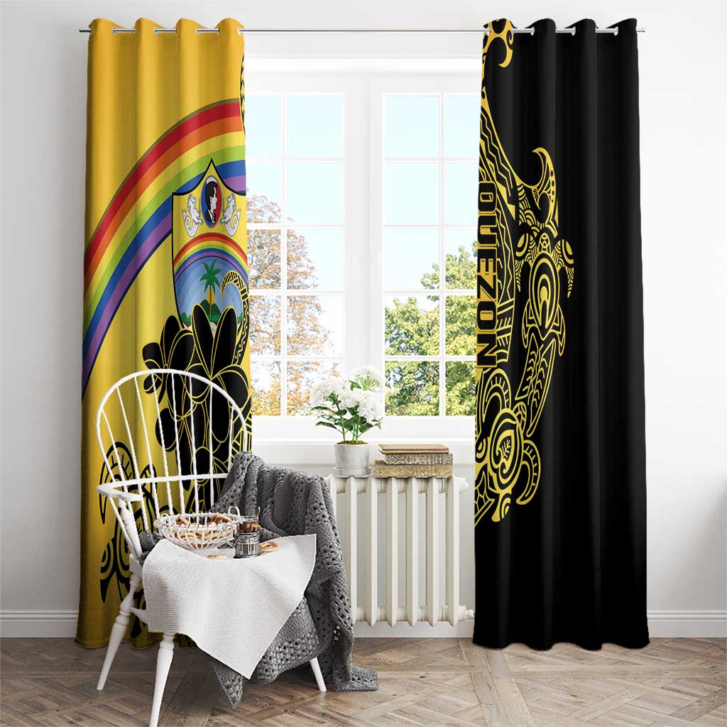 Quezon Province Window Curtain Cocolandia Philippines Turtle LT14 - Polynesian Pride