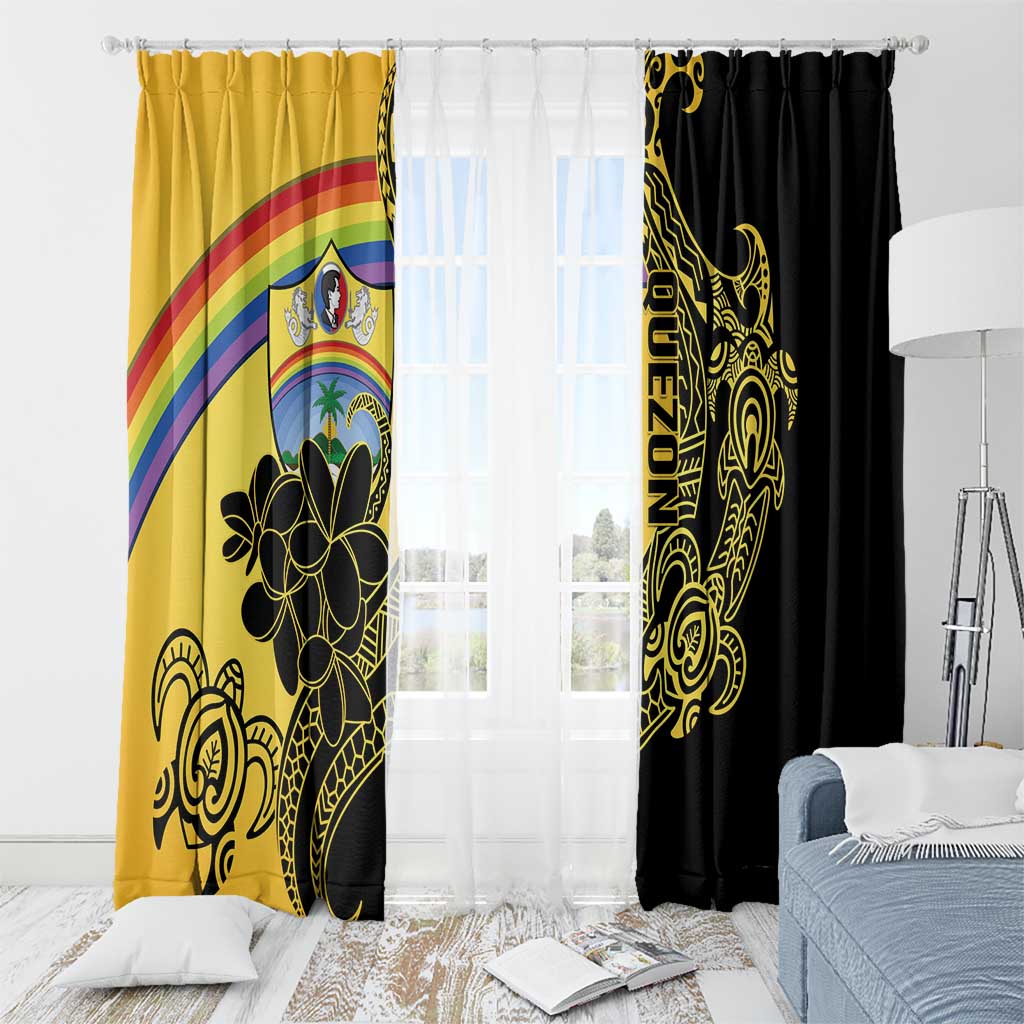 Quezon Province Window Curtain Cocolandia Philippines Turtle LT14 - Polynesian Pride
