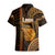 Polynesian Pride Hawaiian Islands Hawaiian Shirt Lani Map Gold Kanaka With Kakau LT14 - Polynesian Pride