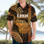 Polynesian Pride Hawaiian Islands Hawaiian Shirt Lani Map Gold Kanaka With Kakau LT14 - Polynesian Pride