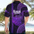 Polynesian Pride Hawaiian Islands Hawaiian Shirt Kauai Map Purple Kanaka With Kakau LT14 - Polynesian Pride