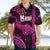 Polynesian Pride Hawaiian Islands Hawaiian Shirt Maui Map Pink Kanaka With Kakau LT14 - Polynesian Pride