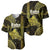 Polynesian Pride Hawaiian Islands Baseball Jersey Oahu Map Yellow Kanaka With Kakau LT14 - Polynesian Pride