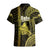 Polynesian Pride Hawaiian Islands Hawaiian Shirt Oahu Map Yellow Kanaka With Kakau LT14 - Polynesian Pride