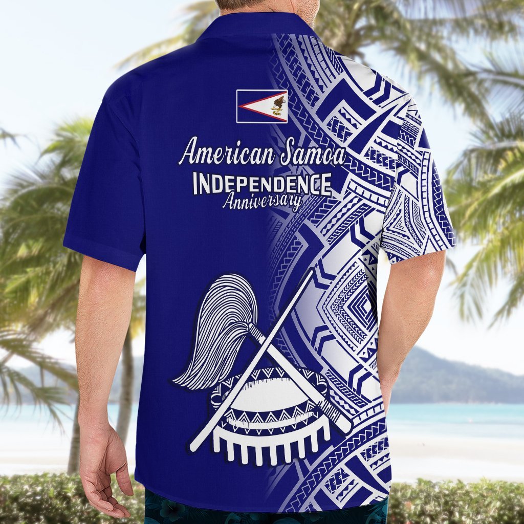 Polynesian Pride American Samoa Hawaiian Shirt July 4 Independence Day LT14 - Polynesian Pride
