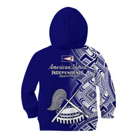Polynesian Pride American Samoa Kid Hoodie July 4 Independence Day LT14 - Polynesian Pride